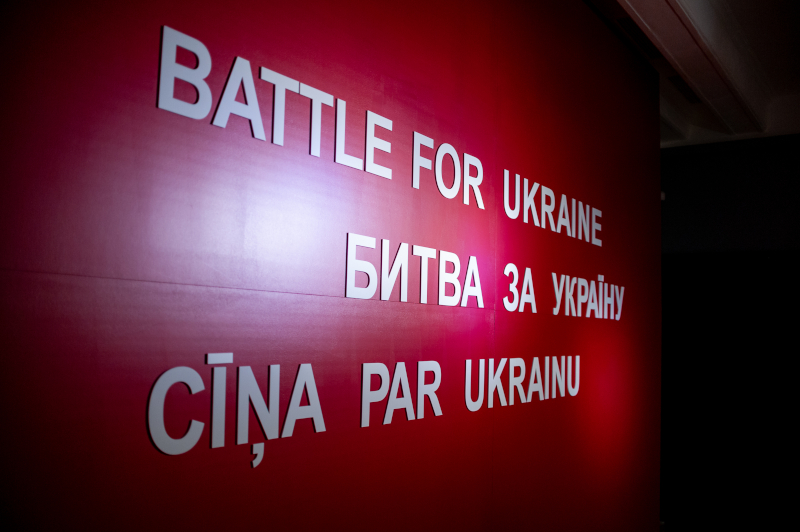 24. februārī Latvijas Kara muzejā būs skatāma izstāde "Cīņa par Ukrainu"
