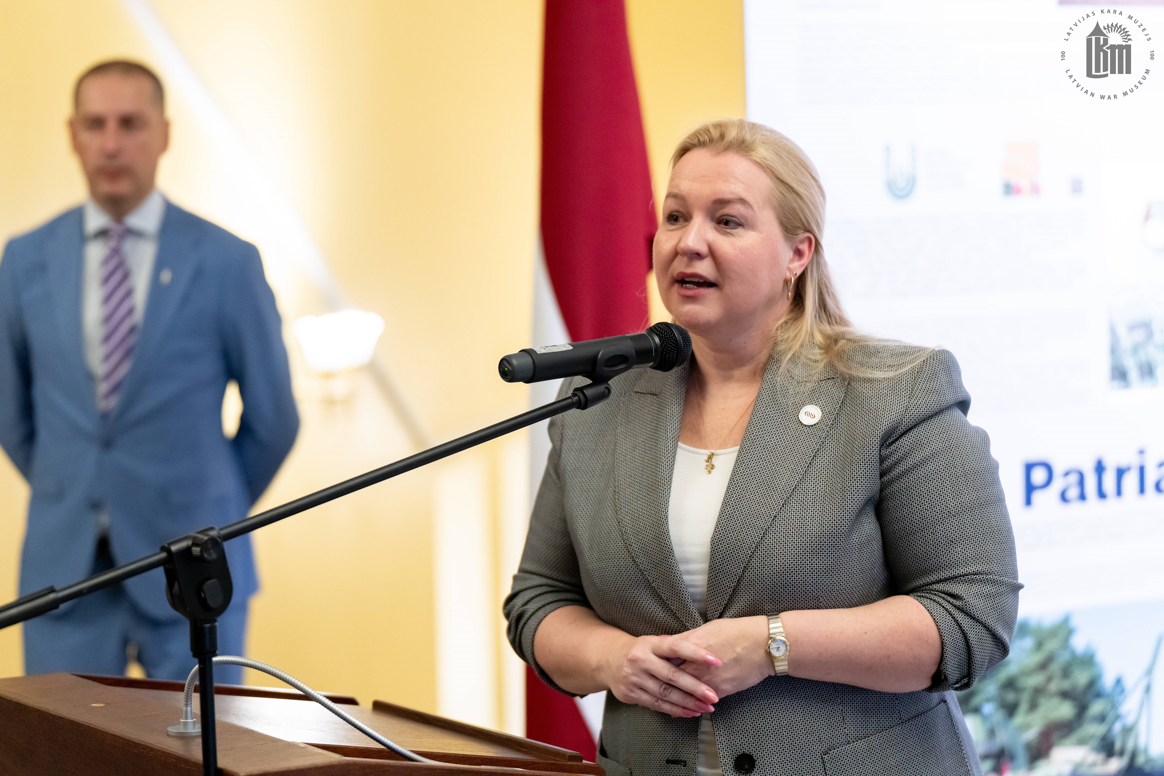 Latvijas Drošības un aizsardzības industriju federācijas izstādes atklāšana