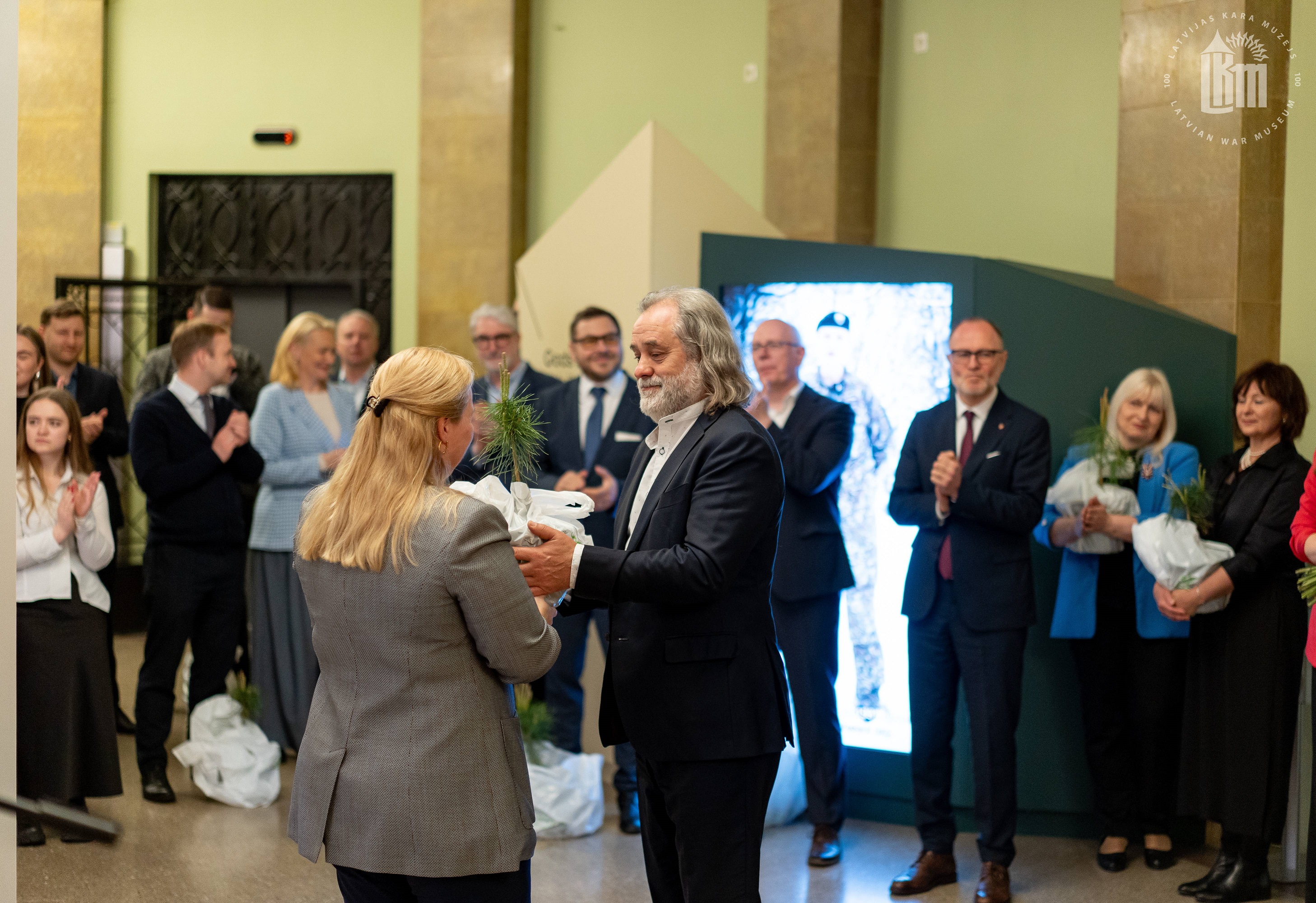 Latvijas Drošības un aizsardzības industriju federācijas izstādes atklāšana